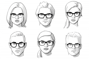 انتخاب عینک مناسب برای صورت مربعی